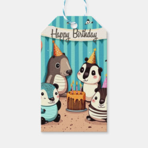 Happy Birthday custom Gift Tags