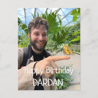 Happy Birthday Custom Photo Card