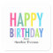 Happy Birthday Customisable Stickers for Gifts