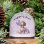 Happy Birthday Customised Child's Snow Globe<br><div class="desc">A sweet gift for a special day with customised text of your choice.</div>