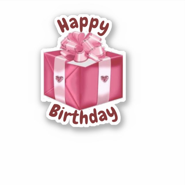 Happy Birthday cut (Front)