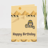 happy birthday cute egyptian dog long black hair