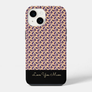 Happy Birthday Cute Leopard Pattern  iPhone 14 Case