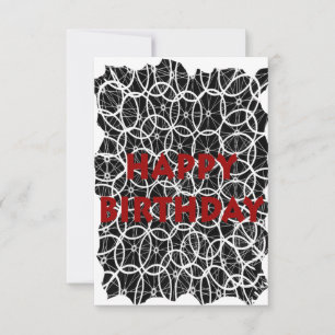 Happy Birthday Cyclist Card