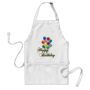 Happy Birthday - D4 Cooking Apron