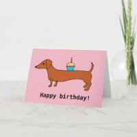 Happy Birthday Dachshund