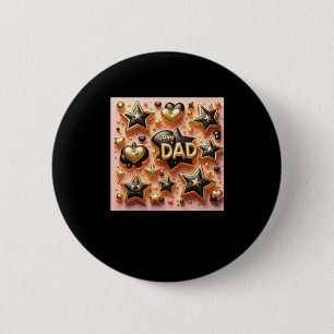 Happy Birthday Dad 6 Cm Round Badge