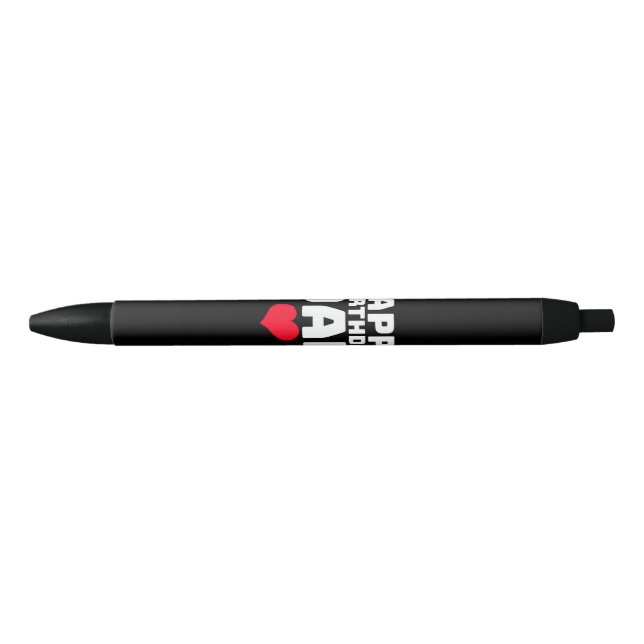 Happy Birthday Dad Black Ink Pen (Front)