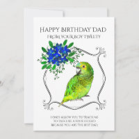 Happy Birthday Dad From The Bird