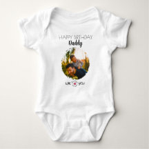 HAPPY BIRTHDAY DADDY CUSTOM PHOTO AND TEXT