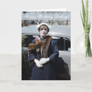 Happy Birthday Dahling Diva Card