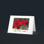 Happy Birthday, Daughter Card<br><div class="desc">Elegant and beautiful Birthday Card for your special daughter.
Brings emotional feelings of what your daughter means for you. 
A unique Card for your Daughter's Birthday.  A memorable keepsake for her!</div>
