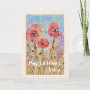 Happy Birthday Daughter Personalised Card