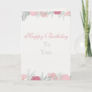 Happy birthday day card