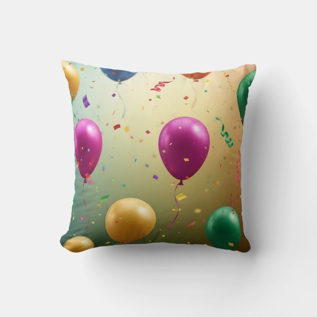Happy Birthday decoration Cushion (Front)
