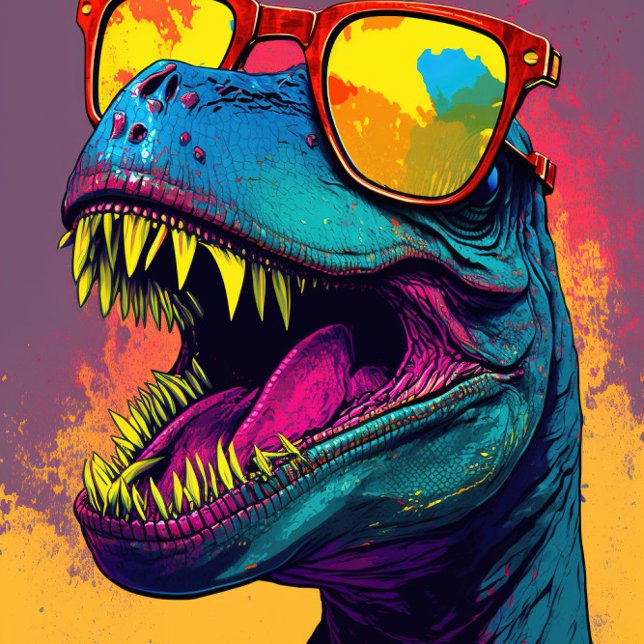 Happy Birthday Dinosaur Cute Card (Bring your dream party to life with our selection of quality Dinosaur themed party supplies )