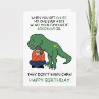 Happy Birthday Dinosaur Joke Meme