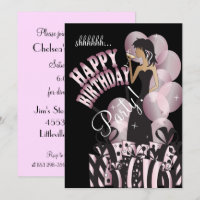 Happy Birthday Diva Girl | DIY Name | Pink