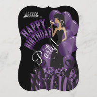 Happy Birthday Diva Girl | DIY Name | Purple