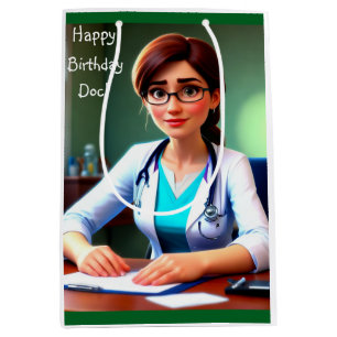 Happy Birthday Doctor Gift Bag