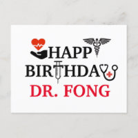 Happy Birthday - Doctor Healthcare Medical