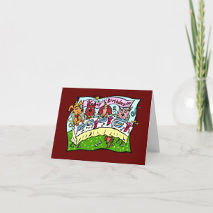 Happy Birthday: Doggie Friends Card