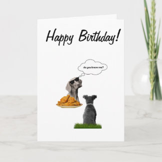 Happy birthday dogs good friends  card