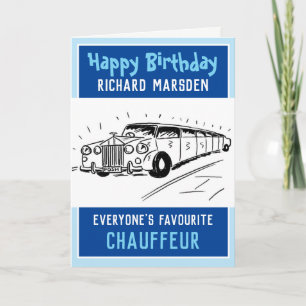 Happy Birthday Driver or Driver Card