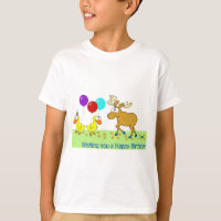 Happy Birthday Duck Duck Moose T-Shirt