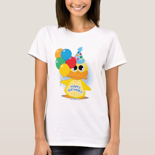 Happy Birthday Duck T-Shirt (Front)