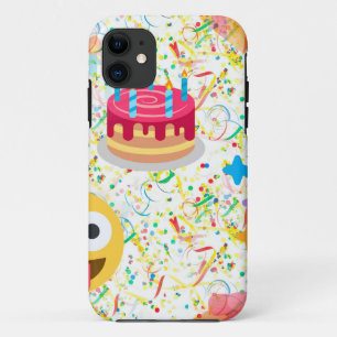 happy birthday emoji Case-Mate iPhone case