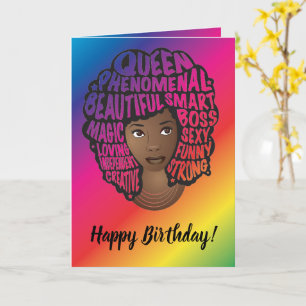 Happy Birthday, Encouraging Women, Rainbow Card