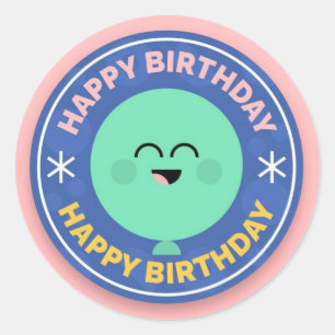 Happy Birthday Envelope Seal