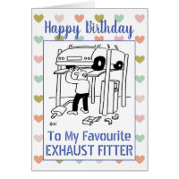 Happy Birthday Exhaust Fitter