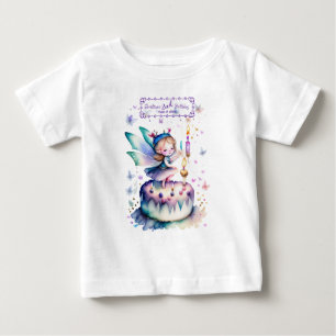 Happy Birthday Fairy 01 Baby T-Shirt