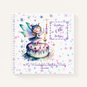 Happy Birthday Fairy 01 Notebook