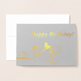 Happy Birthday! Foil Card