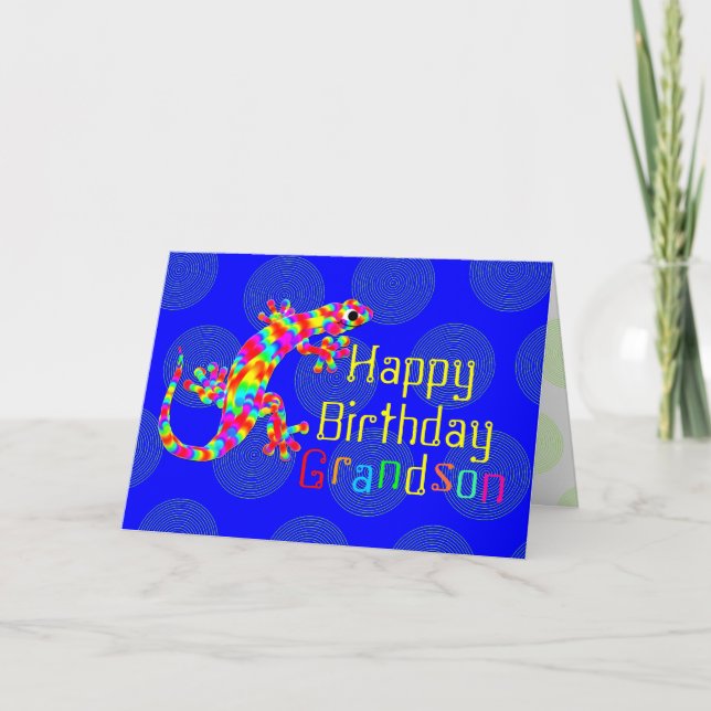 Happy Birthday for Boys Card (Front)