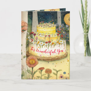 Happy Birthday!  For my wonderful wife friend love Card