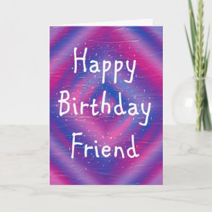 Happy Birthday Friend Card