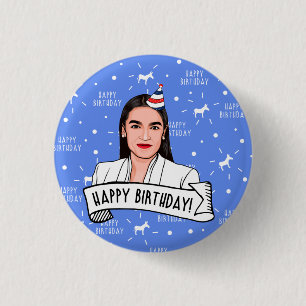 Happy Birthday from AOC 3 Cm Round Badge