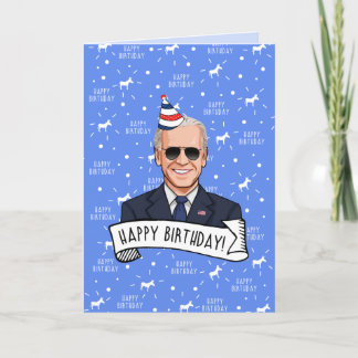 Happy Birthday from Joe Biden Card