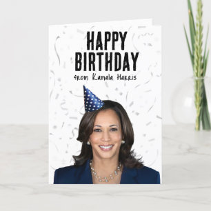 Happy Birthday from Kamala Harris Card