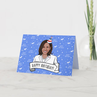 Happy Birthday from Kamala Harris Thank You Card