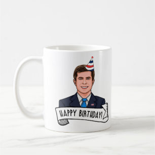 Happy Birthday From Mayor PB Coffee Mug