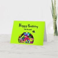 Happy Birthday From The Gang -  Cute Space Aliens