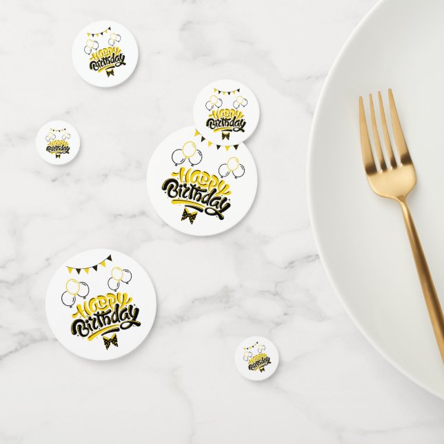 Happy Birthday Fun Table Confetti (Group)