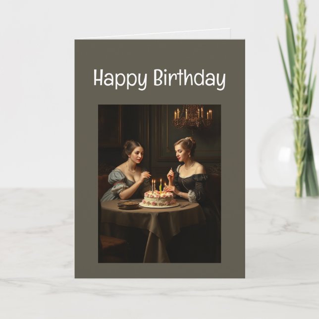 Happy Birthday Funny Friend looking good Card (Front)