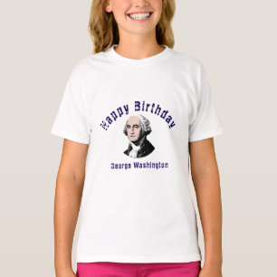 Happy Birthday George Washington Unique Design T-Shirt