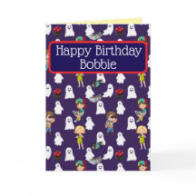 Happy Birthday Ghost Wrangler Greeting Card